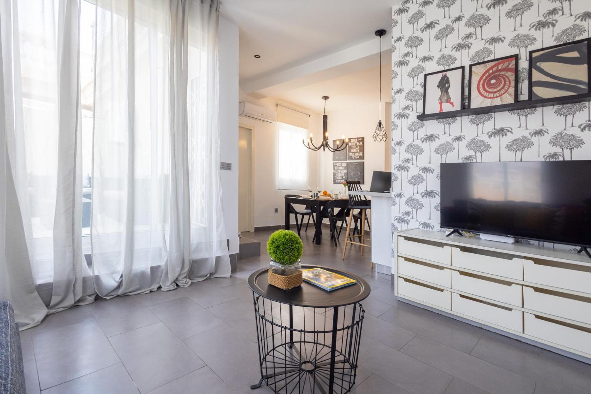 Florit Flats - Stylish 2 Bedroom Ac Wifi Terrace Attic In Valencia Center Exterior photo