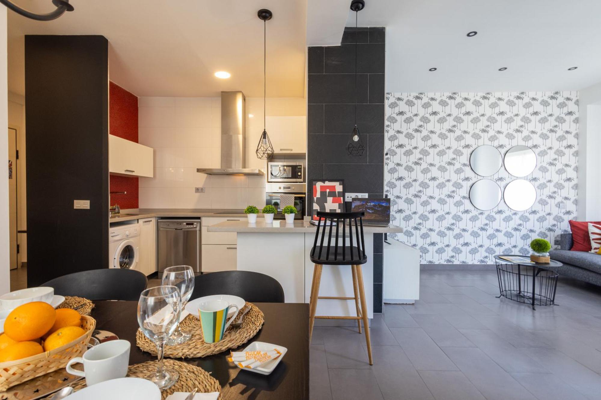 Florit Flats - Stylish 2 Bedroom Ac Wifi Terrace Attic In Valencia Center Exterior photo